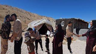 A Pleasant Winter Day: Behnam Meets Ali's Nomadic Family