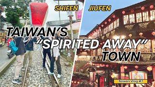 Taiwan's SPIRITED AWAY Teahouse 🫖| Street Food Markets & Sky Lanterns | Shifen & Jiufen Day Trip