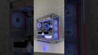 13900K RTX 4090 all white Gaming PC inside the Lian Li 011 Dynamic Evo