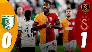 Bodrum FK  0-1 Galatasaray | MAÇ ÖZETİ | Trendyol Süper Lig | Önemli Kareler