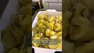 Rosemary Infused Roast Potatoes  https://healthylivingjames.co.uk/rosemary-infused-roast-potatoes/