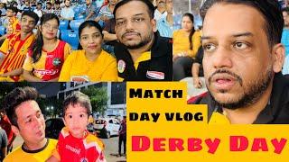 কোটি কোটি টাকা নিয়ে এই পারফরমেন্স  East Bengal FC vs Mohun Bagan SG Matchday Vlog ️️