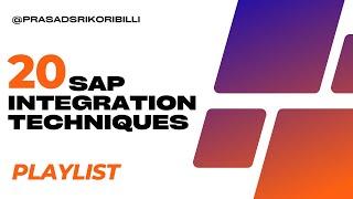 What are SAP Integration Techniques? - Intro by OutOfTheBoxEA #sap #sapintegration #sapabap