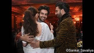 Ranveer Singh Introduces Sara to Kartik Aryan at Lokmat Stylish awards