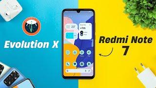 Rom Evolution X Redmi Note 7 - Official Android 14