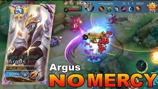 Argus Advance "NO MERCY" Best Build & Emblem | Mobile Legends