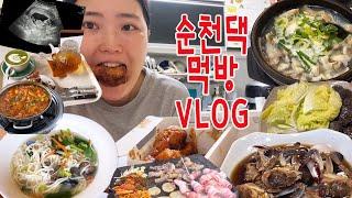 먹방브이로그:) 드디어 입덧 탈출오랜만에 영상 올리는 순천댁 먹방 mukbang vlog