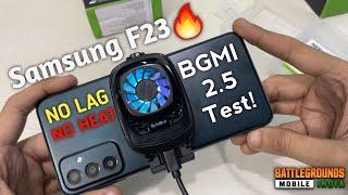 No Heating and Lag BGMI In any Samsung F23 5G Phone! GAMING TEST