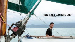 How FAST can we get our rebuilt 50-ton wooden boat to SAIL? — Sailing Yabá 224