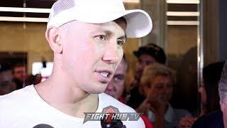 GENNADY GOLOVKIN ADMITS LACK OF LOVE FOR BOXING "THERES SO MANY BAD PEOPLE IN THIS BUSINESS!"