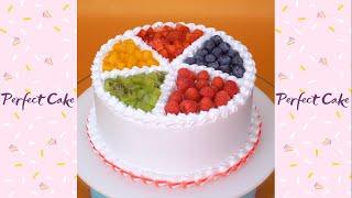 So Beautiful Fresh Fruit Cake Ideas  Easy & Quick Cake Decorating #shorts​