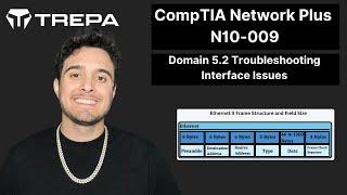 Domain 5.2 Troubleshooting Interface Issues | Network Plus N10-009 Full Free Course | CompTIA