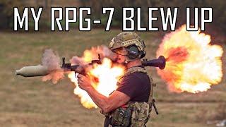 My RPG-7 Exploded On Me (in Slow Motion) - Ballistic High-Speed