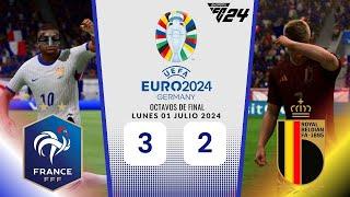 FRANCIA - BÉLGICA | UEFA EURO 2024™ | OCTAVOS DE FINAL | EA SPORTS FC™ 24