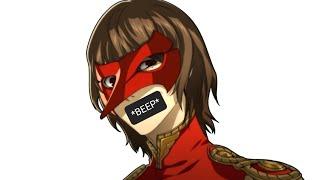 Goro Akechi with unnecessary censorship