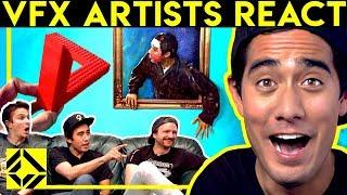 VFX Artists React to CGi Magic Tricks (ft. Zach King)