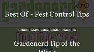 Gardenerd Tip of the Week - Best Of - Pest Control Tips