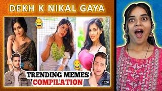 Dank Indian Memes REACTION | Trending Memes | Indian Memes Compilation | Ambmo | Neha M.