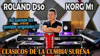 MIX CLASICOS DE CUMBIA SUREÑA  KORG M1 - ROLAND D50 | SAMPLES SUREÑOS