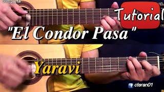 Condor Pasa - Yaravi Andino Tutorial Cover Guitarra Guitar