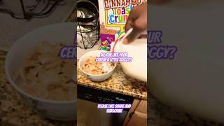 Cinnamon toast crunch cereal and milk | is soggy cereal better ?