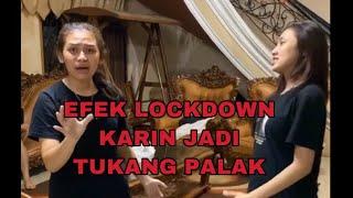 KARIN JADI TUKANG PALAK UANG RECEHAN (efek lockdown) ICHA ATAZEN FAMILLY