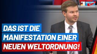 Das ist die Manifestation einer neuen Weltordnung! Dr. Michael Espendiller - AfD-Fraktion Bundestag