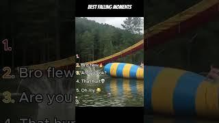 Ranking Funniest Falling Fails Moments#shorts #ranking #fails