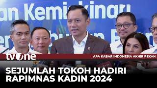 AHY Hadiri Rapimnas Kadin 2024 | AKAP tvOne