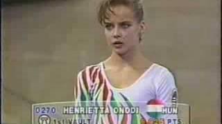 Henrietta Onodi - 1992 Barcelona Olympic - VT (2)