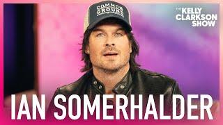 Ian Somerhalder & Kelly Clarkson Bond Over Farm Life & Power Of Regenerative Agriculture