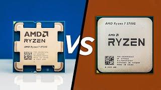 Ryzen 7 8700G Vs Ryzen 7 5700G | Huge Upgrade!