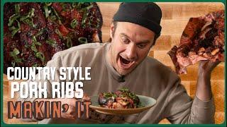 Smoked Sweet & Spicy Ribs | Makin’ It! | Summer | Brad Leone