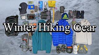 My Winter Hiking Day Pack Gear List for Hiking In The Mountains