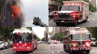 *EARLY ARRIVAL* FDNY MAJOR RESPONSE - Second Alarm Box 1319