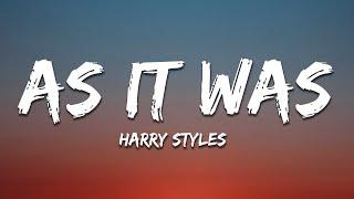 Harry Styles - As It Was (Lyrics)