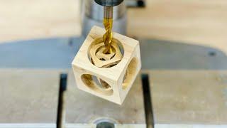 Create a triple cube that won't fall out / Woodworking