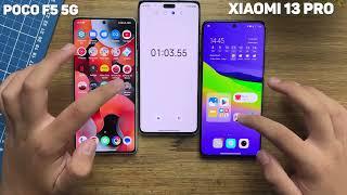 XIAOMI 13 PRO VS POCO F5 5G - FIRST SPEED TEST