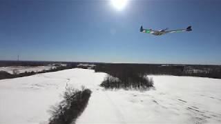 4 FPV AR-Wings In Slow Motion