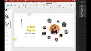 FASTPPT.NET Cool Transition Team PowerPoint Template Instruction