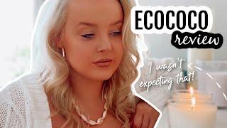 Ecococo wax review! Candle business vlog