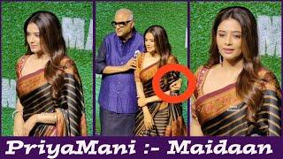 Priyamani With Boney Kapoor Clicked at Maidaan Movie Premiere