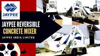 Reversible Concrete Mixer Plant 1050 Diesel - Jaypee Onsite Video