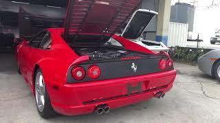 1999 FERRARI F355 F1 GTS WITH  MILLE MIGLIA EXHAUST SOUND