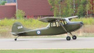 Airplane Acrobatics - Cessna L19 Bird dog