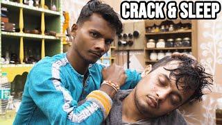 CRACK MASSAGE | ASMR | relax with Master Cracker | THE QUIET BARBERSHOP