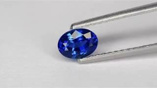 1.09-Carat Flawless "Vivid Royal Blue" Sapphire from Madagascar (GRS-Certified)