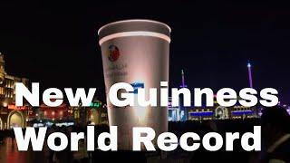 New Guinness World Record - Large Cup of Hot Tea - Global Village Dubai 2018