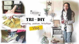 V1| après le tri viennent les DIY》projets décoration . recup . upcycling meuble, diy couture & brico