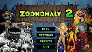 Zoonomaly 2 Official Game Play | The keeper rides the Fish in the zoo! New miss delight, zoochosis